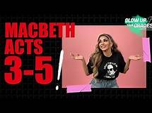 Video thumbnail for Macbeth Acts 3-5 | GCSE Revision Guide | AQA