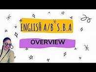 Video thumbnail for CSEC English A/B S.B.A Overview