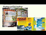 Video thumbnail for Headings & Sub headings: What are they?