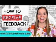 Video thumbnail for How To Receive Feedback From Employees and your Manager - Tips to stay effective and manage emotions