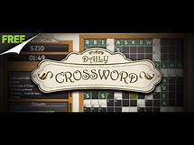 Video thumbnail for Daily Crossword | Free to Play | Gameplay