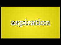 Video thumbnail for Aspiration Meaning