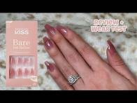 Video thumbnail for KISS BARE BUT BETTER PRESS ON NAILS REVIEW + 2 WEEK WEAR TEST
