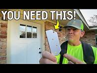 Video thumbnail for HOW TO REMOVE and REPLACE a Front/Back Door (Easier Than it Looks!)