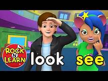 Video thumbnail for Sight Words Level 1 - Preschool & Kindergarten Reading | Rock 'N Learn