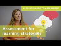 Video thumbnail for Assessment for Learning Strategies