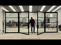 Video thumbnail for Custom Steel Windows & Glass Partition Wall | Rhino Steel Doors for Luxury Interiors