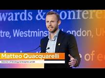 Video thumbnail for Matteo Quacquarelli explains the QS World Future Skills Index | QS Reimagine Education 2024