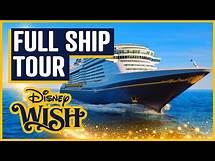 Video thumbnail for DIsney Cruise Line Disney Wish Cruise Ship Tour