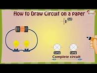 Video thumbnail for How to draw an Electric Circuit diagram for Kids