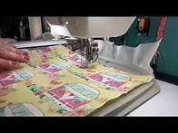 Video thumbnail for Quilted Baby Bib In The Hoop Machine Embroidery.