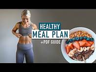 Video thumbnail for FREE 7 DAY MEAL PLAN | What I eat in a day for Lean Muscle Mass & Abs + PDF guide