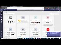 Video thumbnail for Microsoft Teams - Create a Team and Add Members
