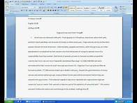 Video thumbnail for TRCC Writing Center- MLA in-text citation basics