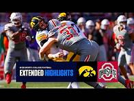 Video thumbnail for Iowa Hawkeyes vs. No. 3 Ohio State Buckeyes - Extended Highlights | Big Ten on CBS