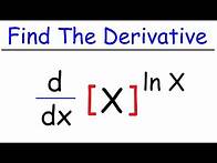 Video thumbnail for Finding Derivatives Using Logarithms - Differential Calculus