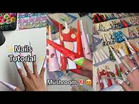 Video thumbnail for NAILS COMPILATION 💘 paper nails designs + tutorial