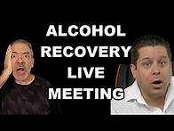 Video thumbnail for Live Online Alcohol Recovery Meeting AA Step 3