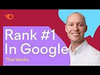 Video thumbnail for How to Rank #1 in Google in 2025 (Live Demo)
