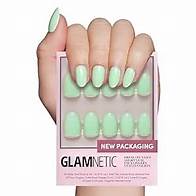 Video thumbnail for Glamnetic Press On Nails - Mint Green | Solid Opaque Pastel Green Short Oval Nails, Reusable | 15 Sizes - 30 Nail Kit