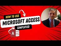 Video thumbnail for Microsoft Access 2016 Tutorial: A Comprehensive Guide to Access - Part 1 of 2