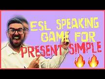 Video thumbnail for Speaking game to practice Present Simple tense