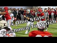 Video thumbnail for Ohio State Football Insider: 4 True Freshmen Making A Big Impression For The Buckeyes
