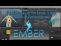 Video thumbnail for CREATING MESH FOR SECOND LIFE AVATARS - Devkit Converion and Marvelous Designer Set Up