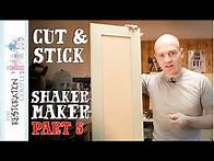 Video thumbnail for SIMPLE ONE TOOL CABINET DOORS - DIY Shaker Doors Part 6