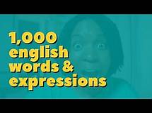 Video thumbnail for 1000 English Words And Expressions | The Simple Formula To Learn And Use Them