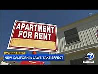 Video thumbnail for New California laws now in effect
