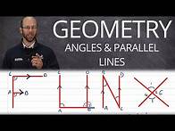 Video thumbnail for How to Calculate ANGLES on Parallel Lines - GEOMETRY 101 - Grade 8