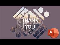 Video thumbnail for Easy Thank You Slide Design in Powerpoint