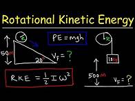 Video thumbnail for Rotational Kinetic Energy and Moment of Inertia Examples & Physics Problems