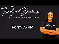 Video thumbnail for How to Fill out IRS Form W4-P (2024)