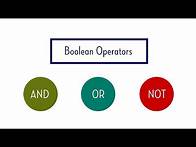 Video thumbnail for Boolean Operators