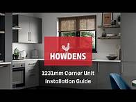 Video thumbnail for Howdens 1231mm Corner Unit Installation Guide