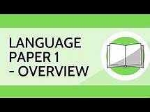 Video thumbnail for AQA's Language Paper 1 - Overview