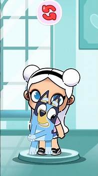 Video thumbnail for Bluey in avatar world #shorts #trending #avatarworld #pazu #bluey