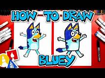 Video thumbnail for How To Draw Bluey