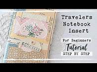 Video thumbnail for Travelers Notebook Insert Tutorial Step By Step
