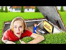 Video thumbnail for We BUILT a TOP SECRET Room! 🤫 Camp Hideout Revealed!