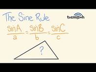 Video thumbnail for Trigonometry Law of Sines / Sine Rule