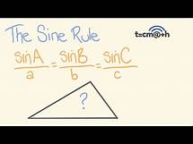 Video thumbnail for Trigonometry Law of Sines / Sine Rule