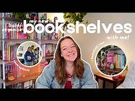 Video thumbnail for i got new bookshelves! 🌟 build and organize with me + bookshelf tour