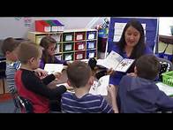 Video thumbnail for Wonders small group reading of a text in teacher-led guided group.