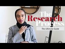 Video thumbnail for The Research Process From Start to End | First Steps Beginner Guide