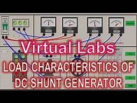 Video thumbnail for Virtual Labs - Load Test on DC Shunt Generator