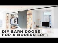 Video thumbnail for DIY Barn Door |How to install barn door hardware