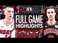 Video thumbnail for Miami Heat vs Chicago Bulls - Full Game Highlights | April 16, 2025 NBA Play-in Tournament